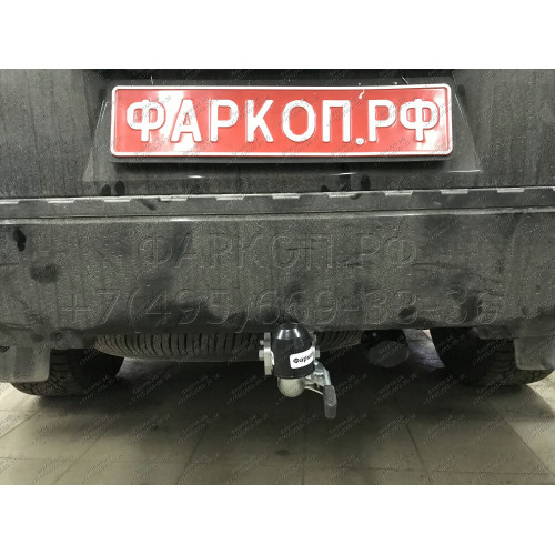 N041C GALIA Полностью оцинкованный фаркоп на Nissan Pathfinder R51 2004-2014. Подрозетник убирается за бампер. Тип шара: C (горизонтальный съемный). Невидимый вырез бампера. Нагрузки: 3000/120 кг, масса фаркопа 8,47 кг