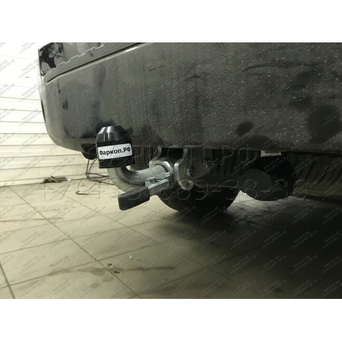 N041C GALIA Полностью оцинкованный фаркоп на Nissan Pathfinder R51 2004-2014. Подрозетник убирается за бампер. Тип шара: C (горизонтальный съемный). Невидимый вырез бампера. Нагрузки: 3000/120 кг, масса фаркопа 8,47 кг