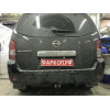 N041C GALIA Полностью оцинкованный фаркоп на Nissan Pathfinder R51 2004-2014. Подрозетник убирается за бампер. Тип шара: C (горизонтальный съемный). Невидимый вырез бампера. Нагрузки: 3000/120 кг, масса фаркопа 8,47 кг