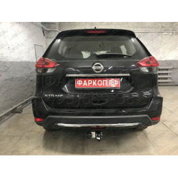 N122-A Лидер-плюс ТСУ для Nissan X-Trail T32 2014-2022 без выреза бампера. Нагрузки: 1500/75 кг, масса фаркопа 19,8 кг (без электрики в комплекте)