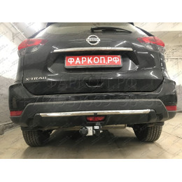N122-A Лидер-плюс ТСУ для Nissan X-Trail T32 2014-2022 без выреза бампера. Нагрузки: 1500/75 кг, масса фаркопа 19,8 кг (без электрики в комплекте)