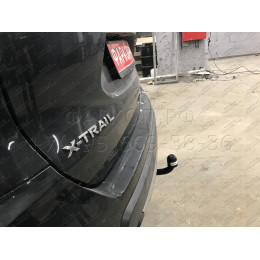 N122-A Лидер-плюс ТСУ для Nissan X-Trail T32 2014-2022 без выреза бампера. Нагрузки: 1500/75 кг, масса фаркопа 19,8 кг (без электрики в комплекте)