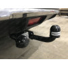 N122-A Лидер-плюс ТСУ для Nissan X-Trail T32 2014-2022 без выреза бампера. Нагрузки: 1500/75 кг, масса фаркопа 19,8 кг (без электрики в комплекте)