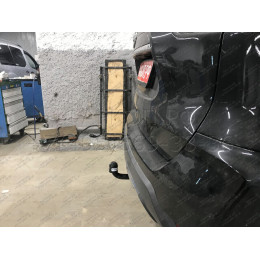 N122-A Лидер-плюс ТСУ для Nissan X-Trail T32 2014-2022 без выреза бампера. Нагрузки: 1500/75 кг, масса фаркопа 19,8 кг (без электрики в комплекте)