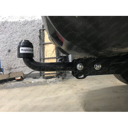 N122-A Лидер-плюс ТСУ для Nissan X-Trail T32 2014-2022 без выреза бампера. Нагрузки: 1500/75 кг, масса фаркопа 19,8 кг (без электрики в комплекте)