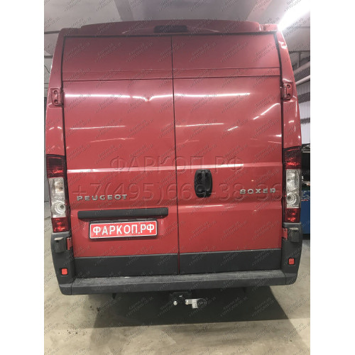 FA 06 AVTOS Фаркоп на Citroen Jumper 2006-, FIAT Ducato III 2006-, Peugeot Boxer 2006-. Необходима подрезка бампера. Тип шара: F. Нагрузки: 2000/100 кг, масса фаркопа 28,5 кг (без электрики в комплекте)
