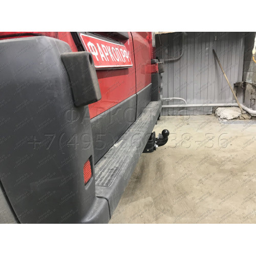 FA 06 AVTOS Фаркоп на Citroen Jumper 2006-, FIAT Ducato III 2006-, Peugeot Boxer 2006-. Необходима подрезка бампера. Тип шара: F. Нагрузки: 2000/100 кг, масса фаркопа 28,5 кг (без электрики в комплекте)