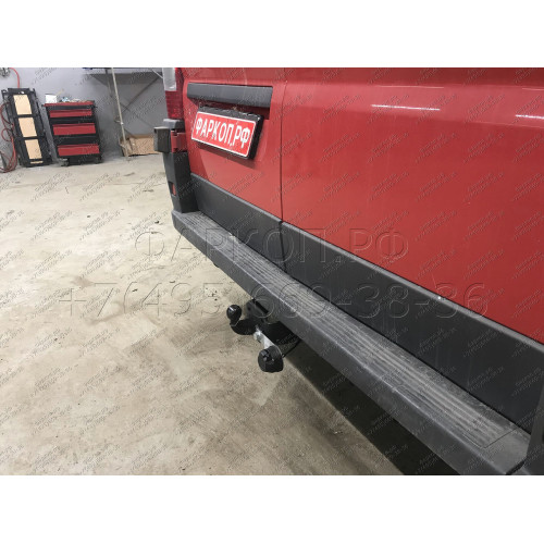 FA 06 AVTOS Фаркоп на Citroen Jumper 2006-, FIAT Ducato III 2006-, Peugeot Boxer 2006-. Необходима подрезка бампера. Тип шара: F. Нагрузки: 2000/100 кг, масса фаркопа 28,5 кг (без электрики в комплекте)