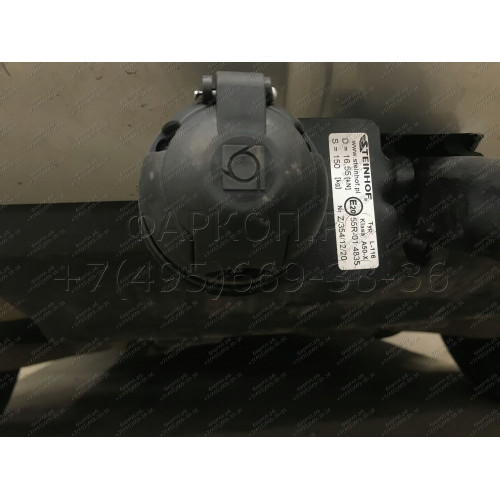 L-114 STEINHOF Фаркоп на Land Rover Range Rover IV L405 2013-2022. Требуется подрезка бампера. Тип шара: A. Нагрузки: 3500/150 кг, масса фаркопа 28,05 кг (без электрики в комплекте)