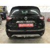 1436-A ORIS Фаркоп на Renault Kaptur 2016-2022, Renault Duster (только 4x4) 2015-2021, 2021-2022 без выреза в бампере. Тип шара: A. Нагрузки: 1500/75 кг, масса фаркопа 16,8 кг (без электрики в комплекте)