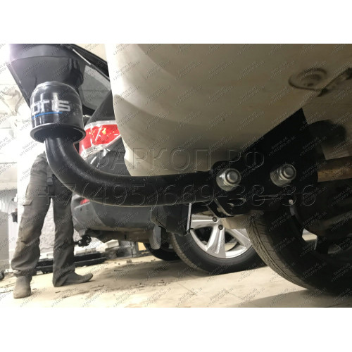 1436-A ORIS Фаркоп на Renault Kaptur 2016-2022, Renault Duster (только 4x4) 2015-2021, 2021-2022 без выреза в бампере. Тип шара: A. Нагрузки: 1500/75 кг, масса фаркопа 16,8 кг (без электрики в комплекте)