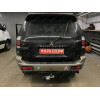 M107-F Лидер-плюс ТСУ для Mitsubishi Pajero Sport 1998-2008 без снятия и выреза бампера. Тип шара: F. Нагрузки: 2000/100 кг, масса фаркопа 16,2 кг (без электрики в комплекте)