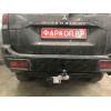 M107-F Лидер-плюс ТСУ для Mitsubishi Pajero Sport 1998-2008 без снятия и выреза бампера. Тип шара: F. Нагрузки: 2000/100 кг, масса фаркопа 16,2 кг (без электрики в комплекте)