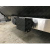 JGC-13-991124.00 PT GROUP Фаркоп с нержавеющей накладкой на Jeep Grand Cherokee IV WK2 2014-2021 без подрезки бампера. Тип шара: E (легкосъемный шар под квадрат). Нагрузки: 3500/150 кг, масса фаркопа 21,3 кг (без электрики в комплекте)