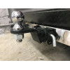 JGC-13-991124.00 PT GROUP Фаркоп с нержавеющей накладкой на Jeep Grand Cherokee IV WK2 2014-2021 без подрезки бампера. Тип шара: E (легкосъемный шар под квадрат). Нагрузки: 3500/150 кг, масса фаркопа 21,3 кг (без электрики в комплекте)