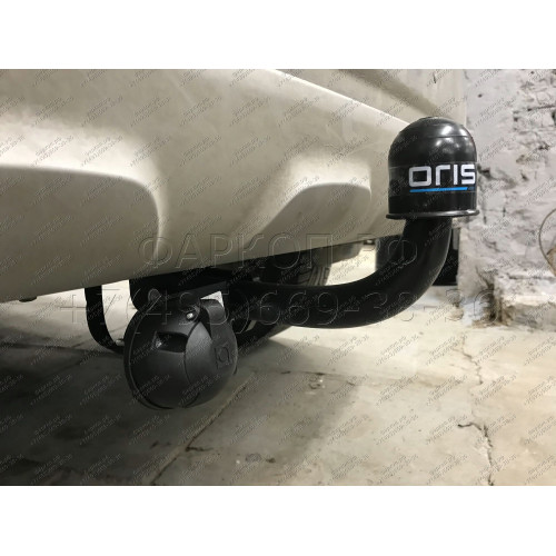 1436-A ORIS Фаркоп на Renault Kaptur 2016-2022, Renault Duster (только 4x4) 2015-2021, 2021-2022 без выреза в бампере. Тип шара: A. Нагрузки: 1500/75 кг, масса фаркопа 16,8 кг (без электрики в комплекте)