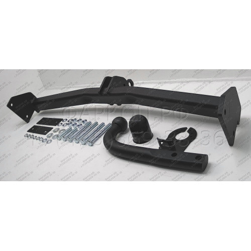 J-058 STEINHOF Фаркоп на Jeep Compass MK 2006-2011 (без подрезки бампера), Jeep Compass MK 2006-2017 (требуется подрезка бампера), Jeep Liberty 2006-2011 (без подрезки бампера). Тип шара: A. Нагрузки: 2000/105 кг, масса фаркопа 14,35 кг (без электрики в к