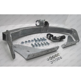J009C GALIA Полностью оцинкованный фаркоп на Jeep Cherokee 2007-2013, Dodge Nitro 2007-2012. Тип шара: C (горизонтальный съемный). Установка без снятия и выреза бампер
