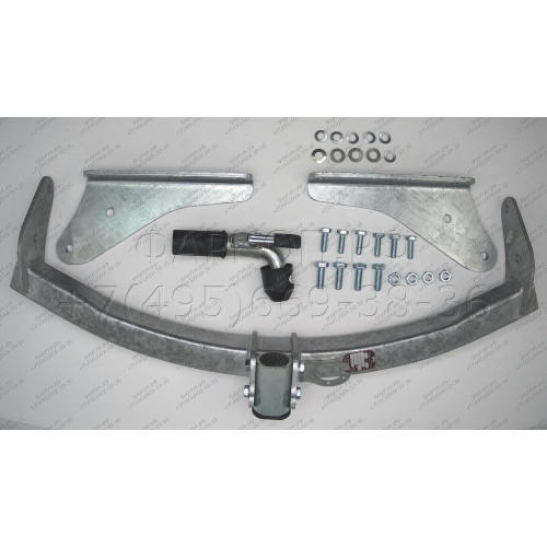 J009C GALIA Полностью оцинкованный фаркоп на Jeep Cherokee 2007-2013, Dodge Nitro 2007-2012. Тип шара: C (горизонтальный съемный). Установка без снятия и выреза бампера. Нагрузки: 3500/150 кг, масса фаркопа 20,57 кг