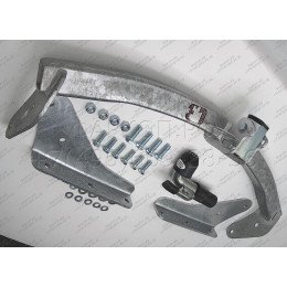J009C GALIA Полностью оцинкованный фаркоп на Jeep Cherokee 2007-2013, Dodge Nitro 2007-2012. Тип шара: C (горизонтальный съемный). Установка без снятия и выреза бампер