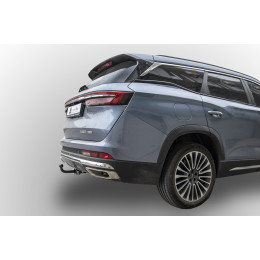 J201-A Лидер-плюс ТСУ для Jetour X90 Plus 2021- без снятия и выреза бампера. Тип шара: A. Нагрузки: 1000/75 кг, масса фаркопа 18,5 кг (без электрики в комплекте)