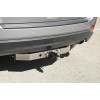 JGC-13-991124.00 PT GROUP Фаркоп с нержавеющей накладкой на Jeep Grand Cherokee IV WK2 2014-2021 без подрезки бампера. Тип шара: E (легкосъемный шар под квадрат). Нагрузки: 3500/150 кг, масса фаркопа 21,3 кг (без электрики в комплекте)