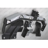 JGC-13-991124.00 PT GROUP Фаркоп с нержавеющей накладкой на Jeep Grand Cherokee IV WK2 2014-2021 без подрезки бампера. Тип шара: E (легкосъемный шар под квадрат). Нагрузки: 3500/150 кг, масса фаркопа 21,3 кг (без электрики в комплекте)