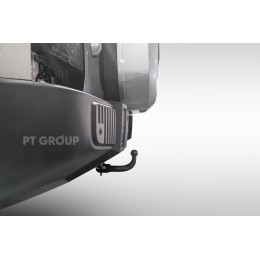 JTT-23-991422.00 PT GROUP Фаркоп на Jetour T2 2023- без подрезки бампера. Тип шара: AV (вертикально съемный с ключом). Нагрузки: 1000/50 кг, масса фаркопа 22 кг (без эл