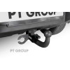 JTT-23-991422.00 PT GROUP Фаркоп на Jetour T2 2023- без подрезки бампера. Тип шара: AV (вертикально съемный с ключом). Нагрузки: 1000/50 кг, масса фаркопа 22 кг (без электрики в комплекте)