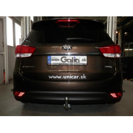 K038C GALIA Полностью оцинкованный фаркоп на Kia Carens 2013-2019. Подрозетник убирается за бампер. Тип шара: C (горизонтальный съемный). Установка без сня