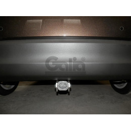 K038C GALIA Полностью оцинкованный фаркоп на Kia Carens 2013-2019. Подрозетник убирается за бампер. Тип шара: C (горизонтальный съемный). Установка без сня
