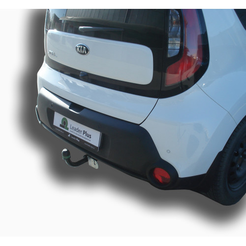 K122-A Лидер-плюс ТСУ для Kia Soul 2014-2019 без снятия и выреза бампера. Нагрузки: 1500/75 кг, масса фаркопа 16,9 кг (без электрики в комплекте)