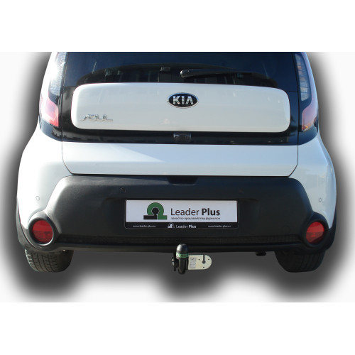 K122-A Лидер-плюс ТСУ для Kia Soul 2014-2019 без снятия и выреза бампера. Нагрузки: 1500/75 кг, масса фаркопа 16,9 кг (без электрики в комплекте)