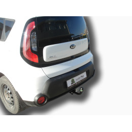 K122-A Лидер-плюс ТСУ для Kia Soul 2014-2019 без снятия и выреза бампера. Нагрузки: 1500/75 кг, масса фаркопа 16,9 кг (без электрики в комплекте)