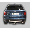 K132-F(N) Лидер-плюс ТСУ (с металлич. пластиной) для Kia Sorento 2020- без снятия и выреза бампера. Тип шара: F. Нагрузки: 2000/100 кг, масса фаркопа 21,4 кг (без электрики в комплекте)
