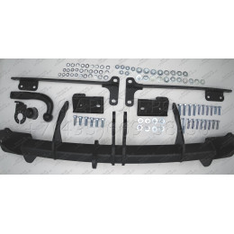 L-114 STEINHOF Фаркоп на Land Rover Range Rover IV L405 2013-2022. Требуется подрезка бампера. Тип шара: A. Нагрузки: 3500/150 кг, масса фаркопа 28,05 кг (без электрики в комп