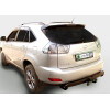 L101-F Лидер-плюс ТСУ для Lexus RX300/330/350/400 2003-2010, Toyota Highlander 2003-2010 без снятия и выреза бампера. Тип шара: F. Нагрузки: 2000/100 кг, масса фаркопа 21,76 кг (без электрики в комплекте)