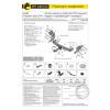 LRX-19-991124.00 PT GROUP Фаркоп с нержавеющей накладкой на Lexus RX, кроме F-Sport 2019-2022 без подрезки бампера. Тип шара: E (легкосъемный шар под квадрат). Нагрузки: 2500/120 кг, масса фаркопа 24,6 кг (без электрики в комплекте)