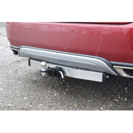 LRX-19-991124.00 PT GROUP Фаркоп с нержавеющей накладкой на Lexus RX, кроме F-Sport 2019-2022 без подрезки бампера. Тип шара: E (легкосъемный шар под квадрат). Нагру
