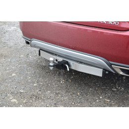 LRX-19-991124.00 PT GROUP Фаркоп с нержавеющей накладкой на Lexus RX, кроме F-Sport 2019-2022 без подрезки бампера. Тип шара: E (легкосъемный шар под квадрат). Нагру