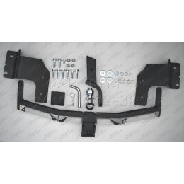 LRX-19-991124.00 PT GROUP Фаркоп с нержавеющей накладкой на Lexus RX, кроме F-Sport 2019-2022 без подрезки бампера. Тип шара: E (легкосъемный шар под квадрат). Нагру