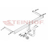 M-017 STEINHOF Фаркоп на Mazda 2 хетчбек 3/5 дверей DE 2007-2015 без подрезки бампера. Тип шара: A. Нагрузки: 1250/80 кг, масса фаркопа 12,9 кг (без электрики в комплекте)