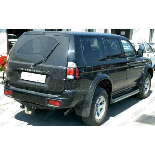 M-350 STEINHOF Фаркоп на Mitsubishi Pajero Sport I 1999-2008 без снятия и подрезки бампера. Тип шара: F. Нагрузки: 2800/100 кг, масса фаркопа 17,7 кг (без электрики в комплекте)