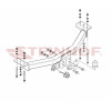 M-350 STEINHOF Фаркоп на Mitsubishi Pajero Sport I 1999-2008 без снятия и подрезки бампера. Тип шара: F. Нагрузки: 2800/100 кг, масса фаркопа 17,7 кг (без электрики в комплекте)