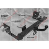M038C GALIA Полностью оцинкованный фаркоп на Mercedes Viano w638 1996-2003, Mercedes Vito w638 1996-2003. Особенности: передний привод. Тип шара: C (горизонтальный съемный). Подрезка бампера. Нагрузки: 2000/75 кг, масса фаркопа 17,1 кг