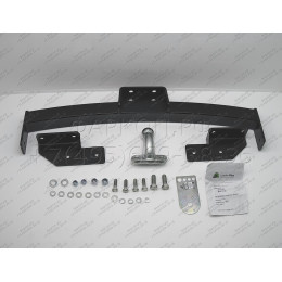 M107-F Лидер-плюс ТСУ для Mitsubishi Pajero Sport 1998-2008 без снятия и выреза бампера. Тип шара: F. Нагрузки: 2000/100 кг, масса фаркопа 16,2 кг (без электрики в комп