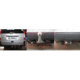 M108C GALIA Полностью оцинкованный фаркоп на Mercedes V-Class w447 2014-, Mercedes Vito w639 2003-2014, w447 2014-, Mercedes Viano w639 2003-2014. Особенности: задний привод, после 07/2010- необ