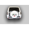 M114-E Лидер-плюс ТСУ для Mitsubishi Pajero III 2000-2007, IV 2007-2020 без снятия и выреза бампера. Тип шара: E. Нагрузки: 1500/100 кг, масса фаркопа 18,5 кг (без электрики в комплекте)