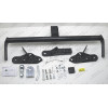 M114-E Лидер-плюс ТСУ для Mitsubishi Pajero III 2000-2007, IV 2007-2020 без снятия и выреза бампера. Тип шара: E. Нагрузки: 1500/100 кг, масса фаркопа 18,5 кг (без электрики в комплекте)