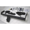 M114-E Лидер-плюс ТСУ для Mitsubishi Pajero III 2000-2007, IV 2007-2020 без снятия и выреза бампера. Тип шара: E. Нагрузки: 1500/100 кг, масса фаркопа 18,5 кг (без электрики в комплекте)